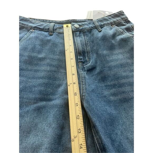 NWT Commense Split Hem Jeans Size M - Picture 5 of 10